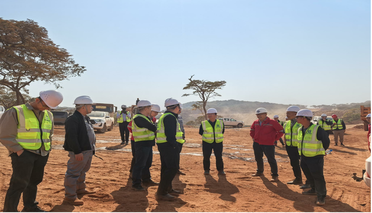 333体育资源集团董事长王平卫赴赞比亚 考察督导Kitumba铜矿项目建设